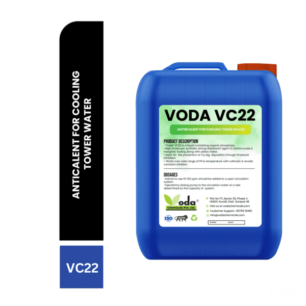 A container of anti-scalent displayed on a clean surface. The label on the container prominently reads 'Anti-Scalent' and provides details about its purpose and benefits. The container holds a white, granular or powdered substance. The image emphasizes the effectiveness of anti-scalents in preventing or reducing scale formation in various industrial systems, such as boilers, pipelines, or water treatment equipment, ensuring efficient operation and minimizing maintenance requirements.