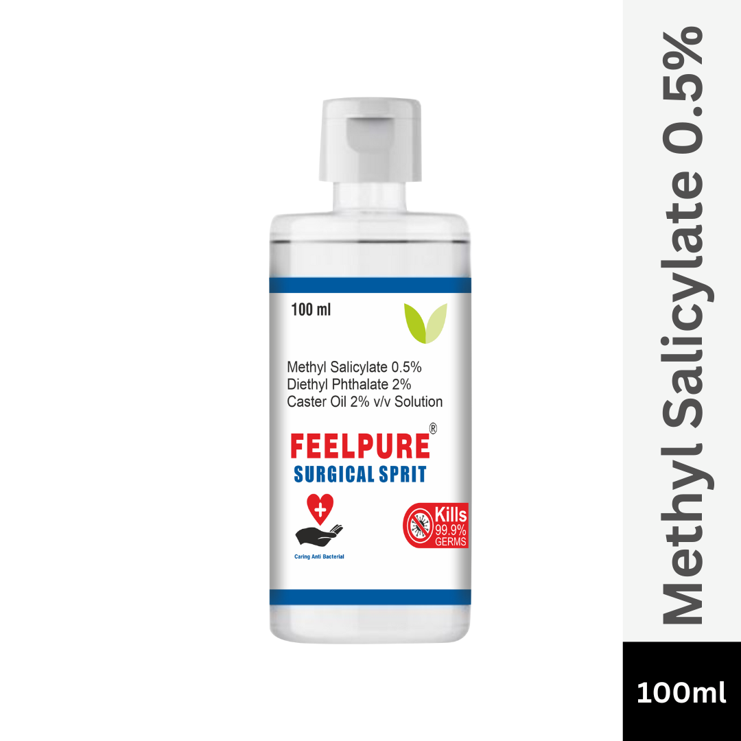 BATHROOM CLEANER - 2023-04-13T113951.031 Voda Feelpure Surgical Spirit Methyl Salicylate 0.5%, Diethyl Phthalate 2%, Caster oil 2% - Image 1