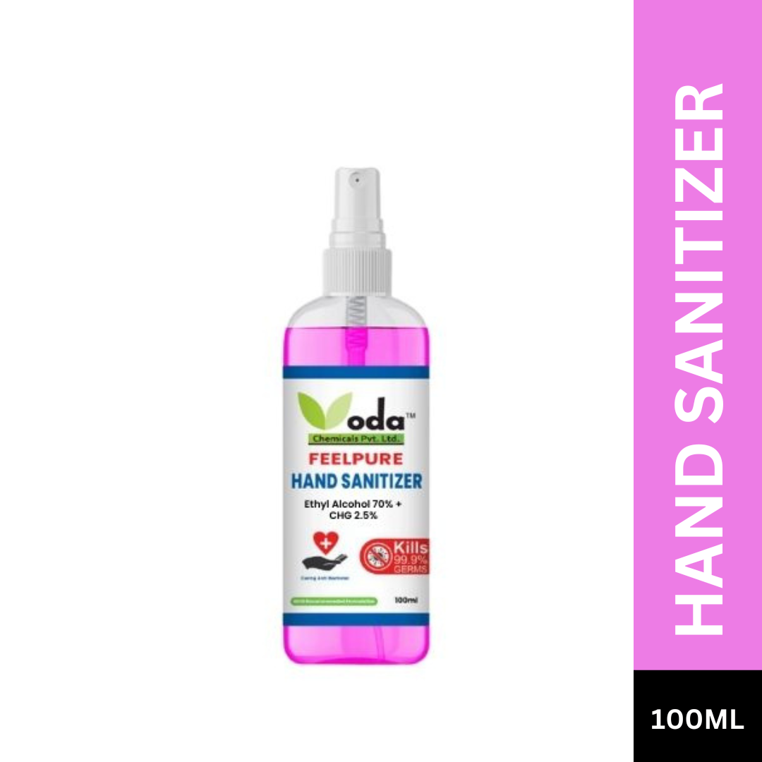 BATHROOM CLEANER (47) Hand Sanitizer: Hand sanitizer bottle with pump dispenser, offering convenient and portable germ protection for clean and sanitized hands