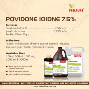 Voda Feelpure Surgical Scrub Povidone Iodine 7.5% Solution - Image 2