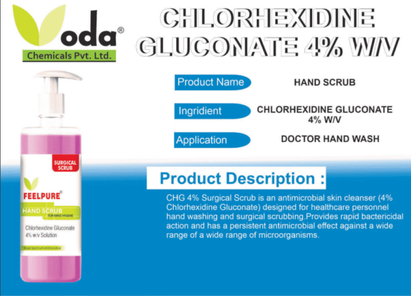 Voda Feelpure Surgical Scrub CHG 4% - Image 7
